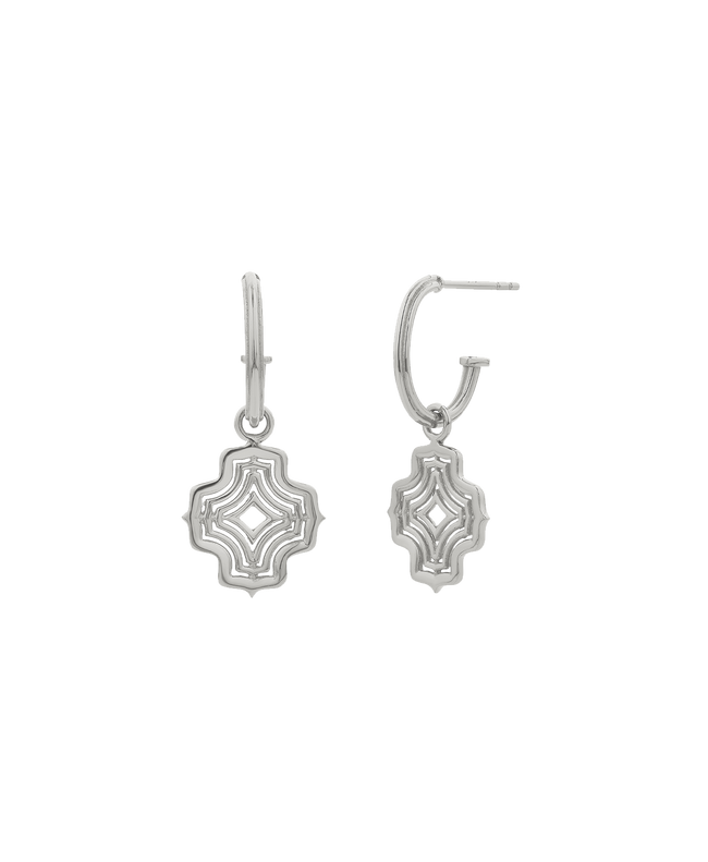 Alma Hoops - Sterling Silver-ZOE & MORGAN-P&amp;K The General Store