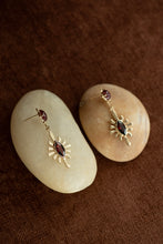 Load image into Gallery viewer, Sisterhood Earring - 22K Gold Vermeil with Pink Tourmaline &amp; Rhodolite Garnet-ZOE &amp; MORGAN-P&amp;K The General Store
