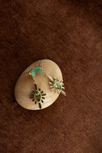 Load image into Gallery viewer, Sisterhood Earring - 22K Gold Vermeil with Emerald &amp; Peridot-ZOE &amp; MORGAN-P&amp;K The General Store
