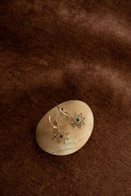 Load image into Gallery viewer, Nora Hoops - 22K Gold Vermeil with Chrome Diopside-ZOE &amp; MORGAN-P&amp;K The General Store

