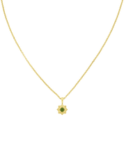Load image into Gallery viewer, Sitara Necklace - 22K Gold Vermeil with Chrome Diopside-ZOE &amp; MORGAN-P&amp;K The General Store
