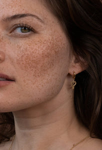 Mini Gypsy Heart Earrings - 22K Gold Vermeil-ZOE & MORGAN-P&amp;K The General Store