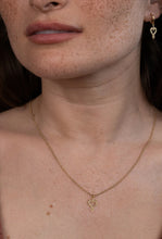 Load image into Gallery viewer, Mini Gypsy Heart Necklace - 22K Gold Vermeil-ZOE &amp; MORGAN-P&amp;K The General Store
