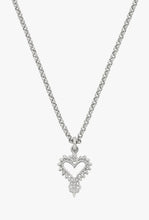Load image into Gallery viewer, Mini Gypsy Heart Necklace - Sterling Silver-ZOE &amp; MORGAN-P&amp;K The General Store
