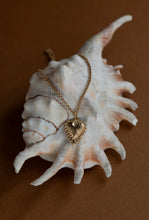 Load image into Gallery viewer, Mini Heart Ray Necklace - 22K Gold Vermeil-ZOE &amp; MORGAN-P&amp;K The General Store
