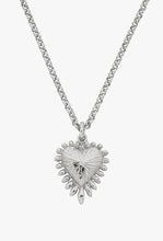 Load image into Gallery viewer, Mini Heart Ray Necklace - Sterling Silver-ZOE &amp; MORGAN-P&amp;K The General Store
