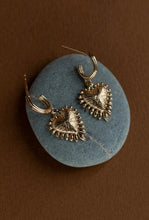 Load image into Gallery viewer, Mini Heart Rays - 22K Gold Vermeil-ZOE &amp; MORGAN-P&amp;K The General Store
