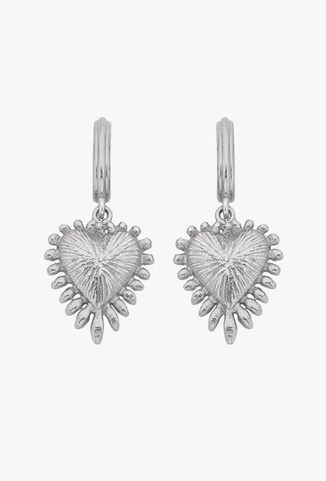 Mini Heart Rays - Sterling Silver-ZOE & MORGAN-P&amp;K The General Store