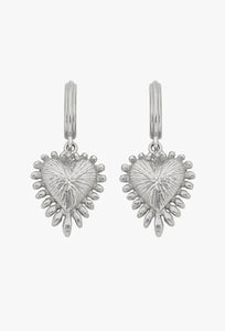 Mini Heart Rays - Sterling Silver-ZOE & MORGAN-P&amp;K The General Store