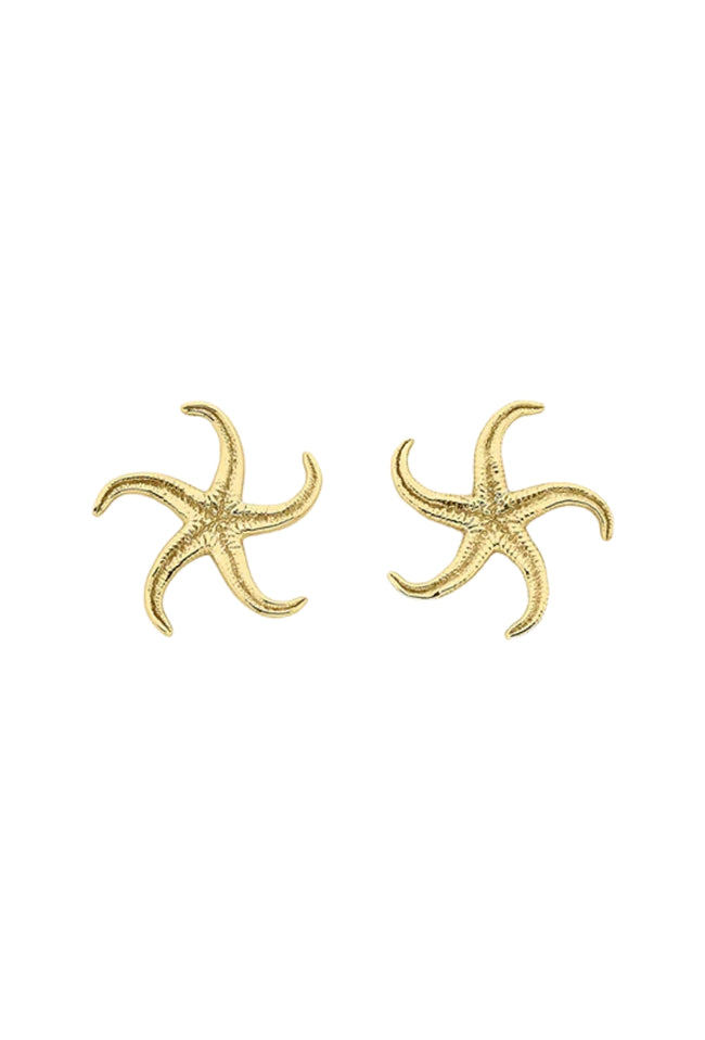 Starfish Studs - 22K Gold Vermeil-ZOE & MORGAN-P&amp;K The General Store