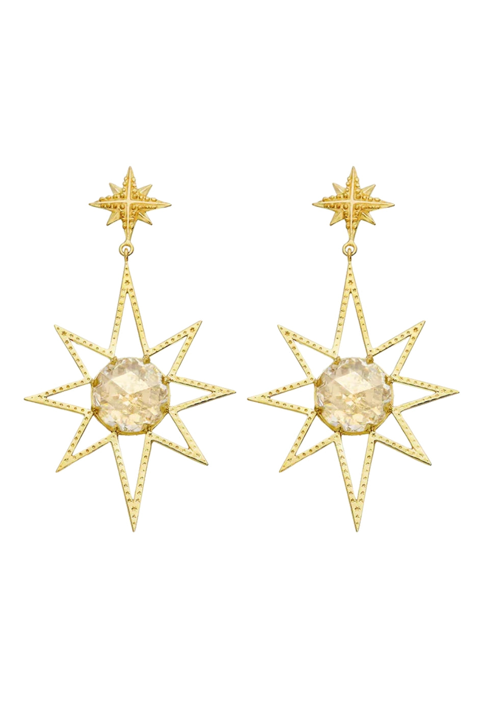 Sunburst Earrings - 22K Gold Vermeil with Lemon Quartz-ZOE & MORGAN-P&K The General Store