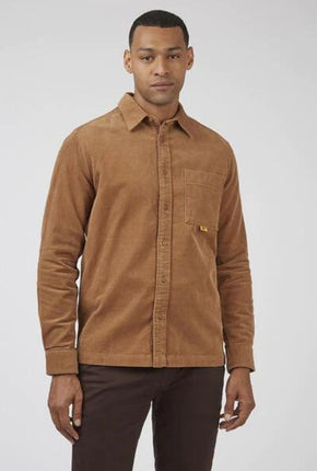 Corduroy Shirt - Light Brown-BEN SHERMAN-P&amp;K The General Store