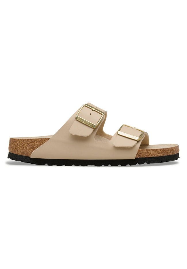 Arizona Birko-Flor Triples (Regular) - Sandcastle/Oyster-BIRKENSTOCK-P&amp;K The General Store