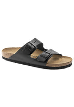 Load image into Gallery viewer, Arizona Smooth Leather (Regular) - Black-BIRKENSTOCK-P&amp;K The General Store
