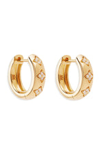 Load image into Gallery viewer, Bloom With You Lotus Hoops-BY CHARLOTTE-P&amp;K The General Store

