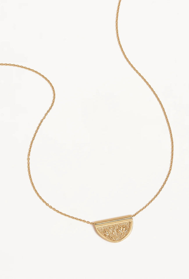 Blooming Together Lotus Necklace-BY CHARLOTTE-P&amp;K The General Store