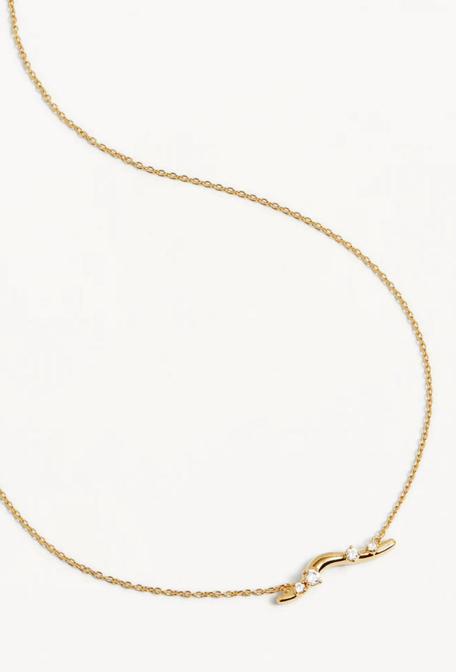 Chasing Tides Necklace - Gold-BY CHARLOTTE-P&amp;K The General Store