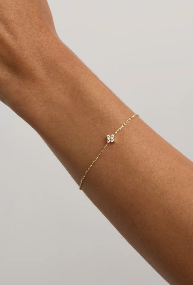 Crystal Bloom Bracelet-BY CHARLOTTE-P&amp;K The General Store