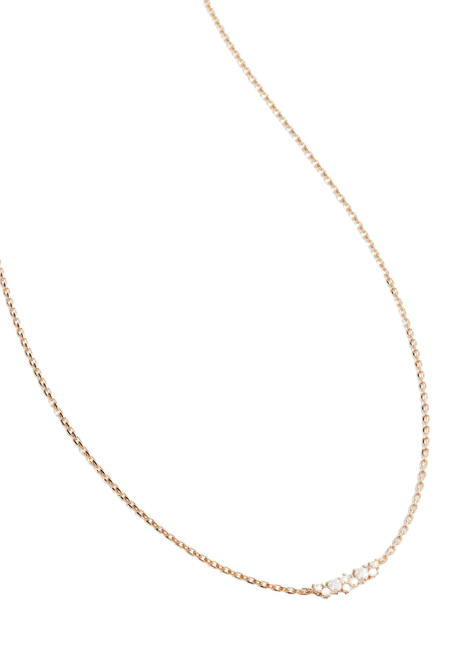 Crystal Dust Necklace - Gold-BY CHARLOTTE-P&amp;K The General Store