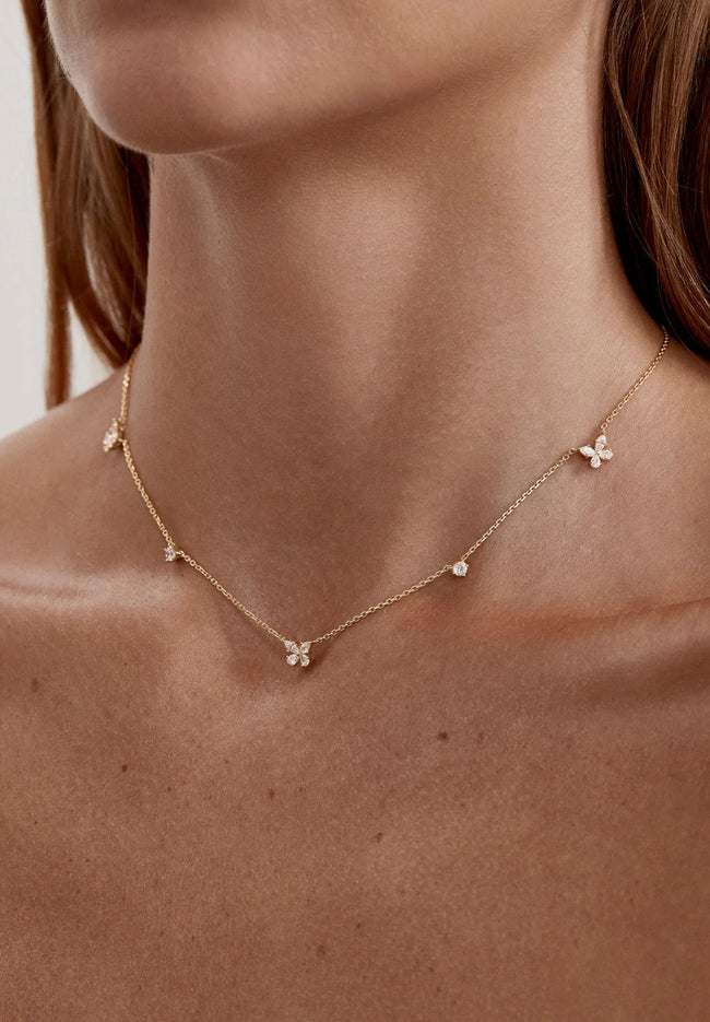 Dancing in the Wind Choker - Gold-BY CHARLOTTE-P&amp;K The General Store