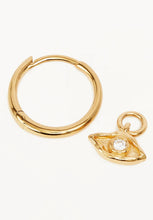 Load image into Gallery viewer, I Am Protected Hoops - Gold-BY CHARLOTTE-P&amp;K The General Store
