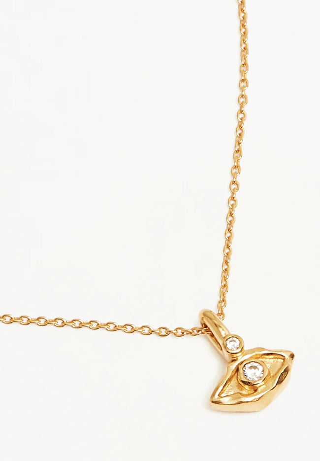 I Am Protected Necklace - Gold-BY CHARLOTTE-P&amp;K The General Store