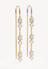 Load image into Gallery viewer, In The Stars Thread Earrings - Gold-BY CHARLOTTE-P&amp;K The General Store
