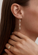 Load image into Gallery viewer, In The Stars Thread Earrings - Gold-BY CHARLOTTE-P&amp;K The General Store
