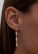 Load image into Gallery viewer, In The Stars Thread Earrings - Silver-BY CHARLOTTE-P&amp;K The General Store
