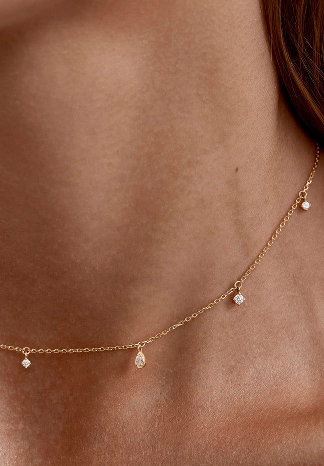 Scattered Light Choker - Gold-BY CHARLOTTE-P&amp;K The General Store