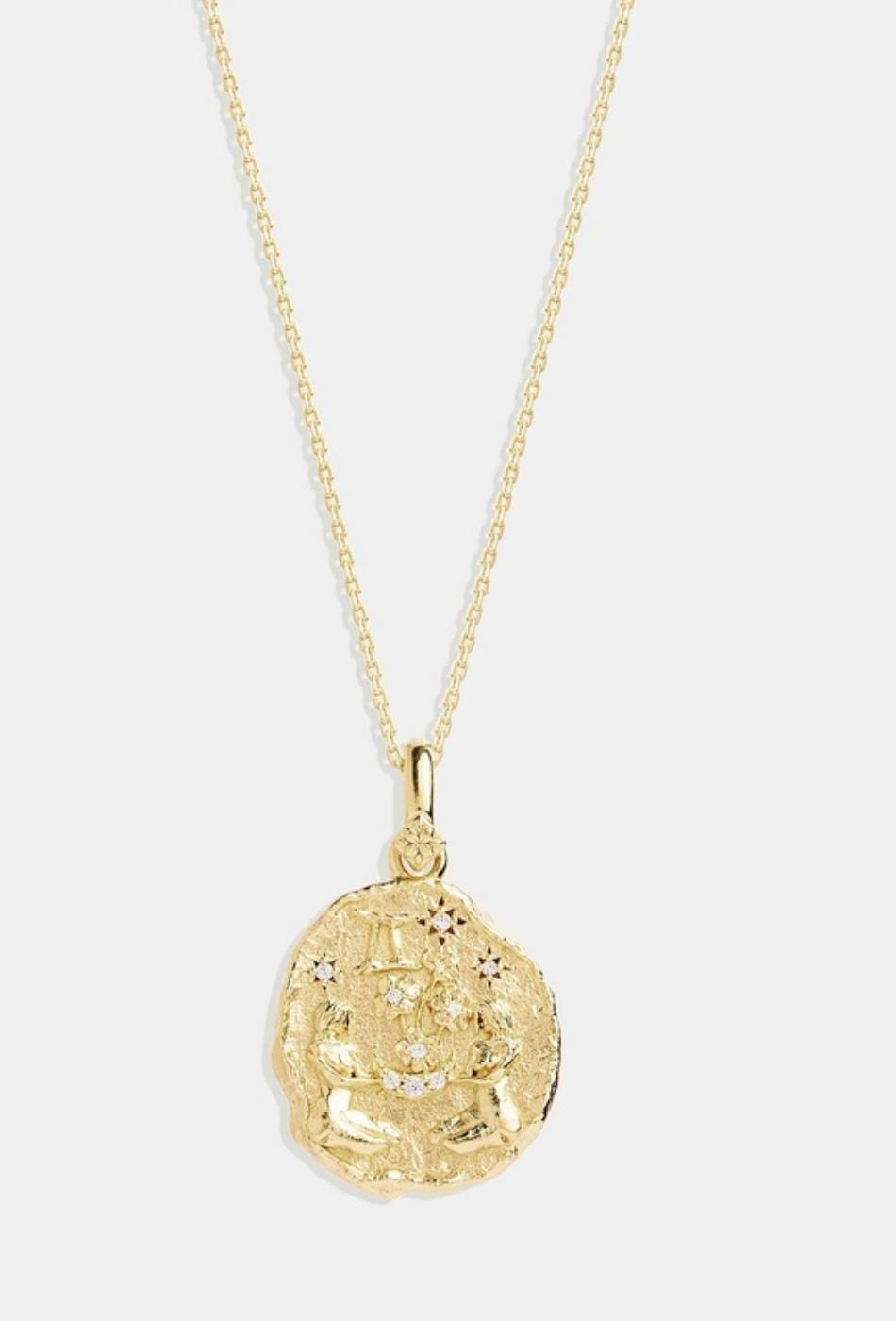She is Zodiac Necklace - 18k Gold Vermeil/Gemini-BY CHARLOTTE-P&K The General Store
