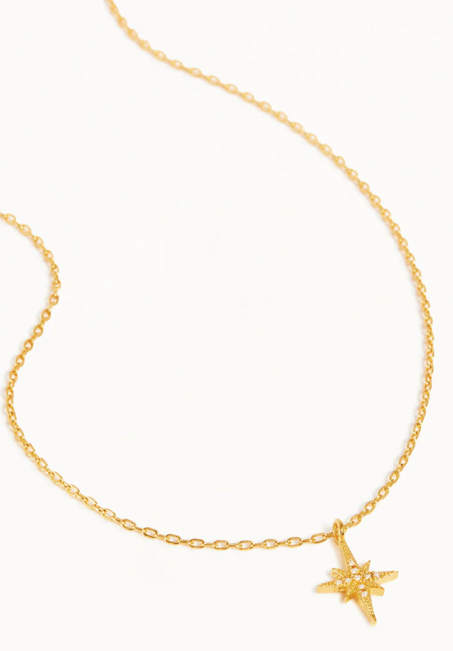 Starlight Necklace - Gold-BY CHARLOTTE-P&amp;K The General Store