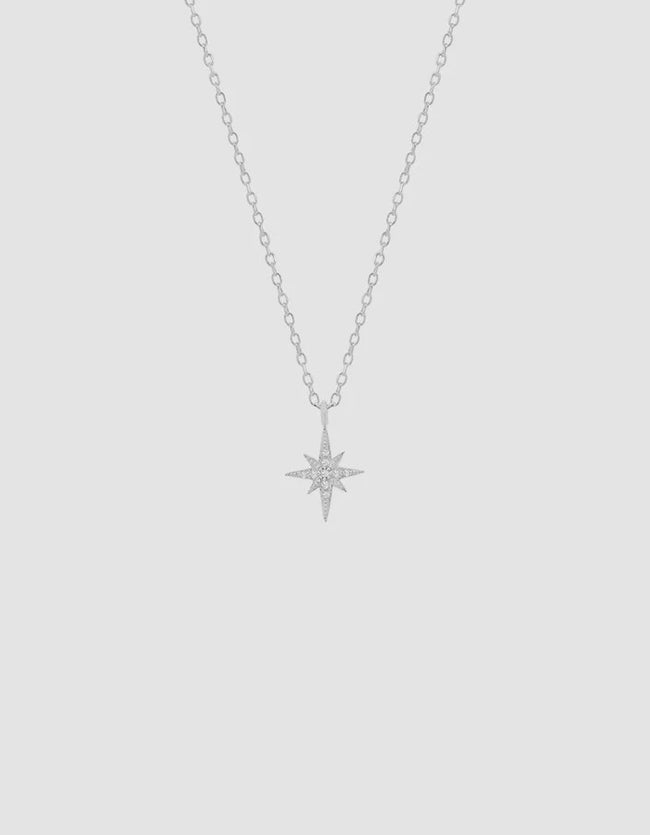 Starlight Necklace - Silver-BY CHARLOTTE-P&amp;K The General Store