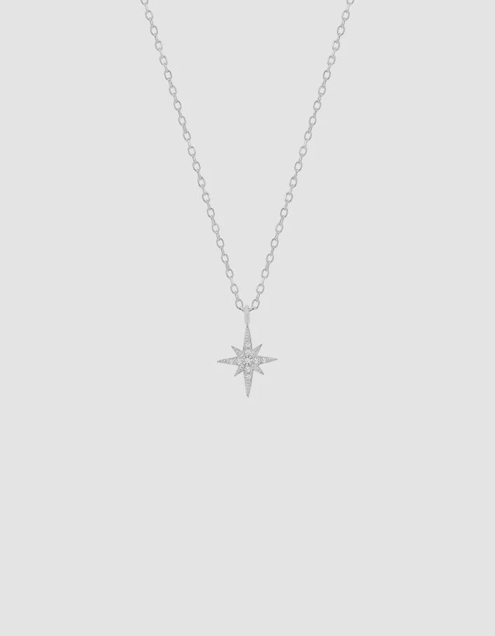 Starlight Necklace - Silver-BY CHARLOTTE-P&K The General Store