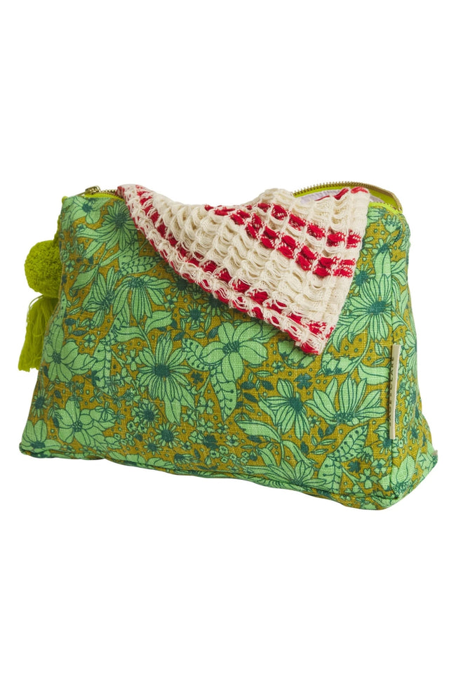 Evette Cosmetic Bag - Olive-SAGE AND CLARE-P&amp;K The General Store