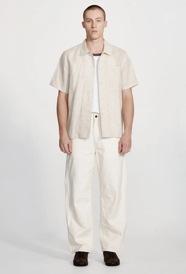 Mens Campus SS Shirt - Natural-COMMONERS-P&amp;K The General Store