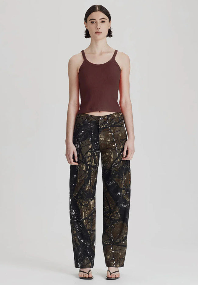 Womens Base Rib Tank - Cocoa-COMMONERS-P&amp;K The General Store