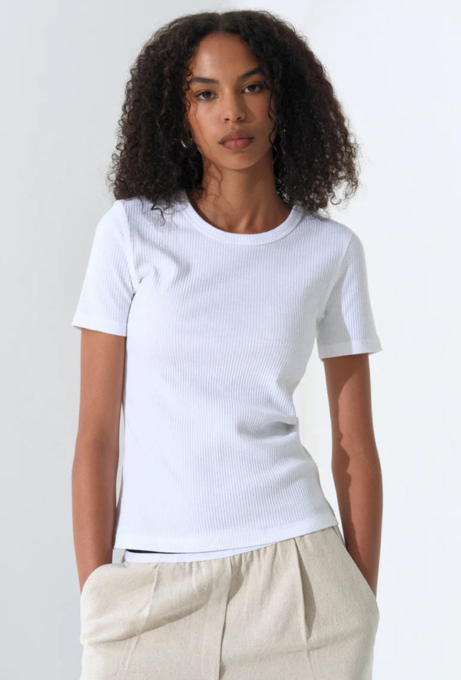 Womens Base SS - White-COMMONERS-P&amp;K The General Store