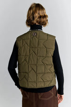 Load image into Gallery viewer, Quilted Drift Vest - Dark Olive-KAREN WALKER-P&amp;K The General Store
