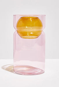 Balance Vase - Pink + Amber-FAZEEK-P&amp;K The General Store