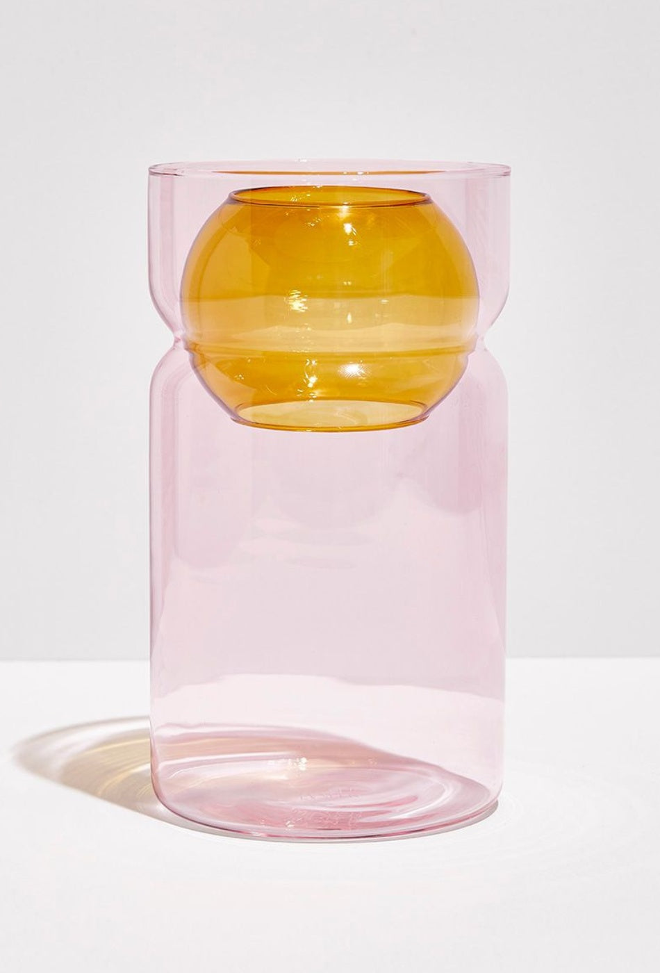 Balance Vase - Pink + Amber-FAZEEK-P&K The General Store