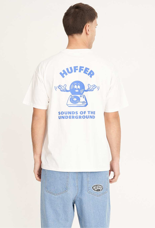 Block Tee 220/Deejay - Chalk-HUFFER-P&amp;K The General Store
