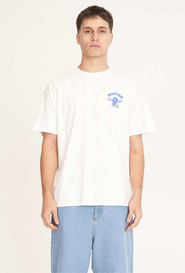 Block Tee 220/Deejay - Chalk-HUFFER-P&amp;K The General Store