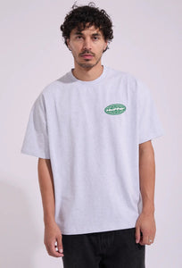 Box Tee 260/Monde - Silver Marle-HUFFER-P&amp;K The General Store