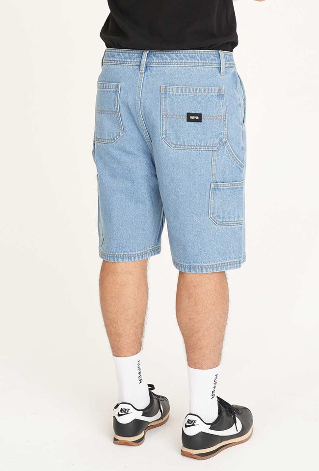 Carpenter Denim Short - Drift Blue-HUFFER-P&amp;K The General Store