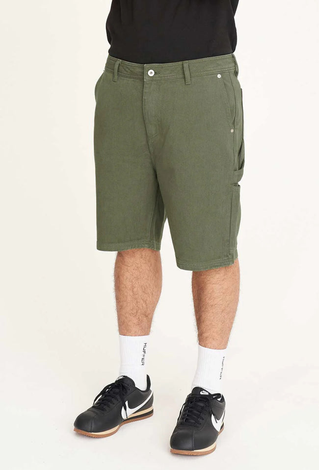 Carpenter Denim Short - Khaki-HUFFER-P&amp;K The General Store