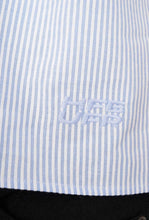 Load image into Gallery viewer, Short Sleeve Box Shirt - Ice Blue Stripe-HUFFER-P&amp;K The General Store

