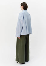 Load image into Gallery viewer, Cropped Viv Shirt - Blue Check-JOSEPHINE-P&amp;K The General Store
