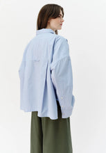 Load image into Gallery viewer, Cropped Viv Shirt - Blue Check-JOSEPHINE-P&amp;K The General Store
