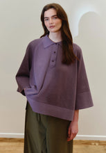 Load image into Gallery viewer, Finn Knitted Polo - Mauve-JOSEPHINE-P&amp;K The General Store
